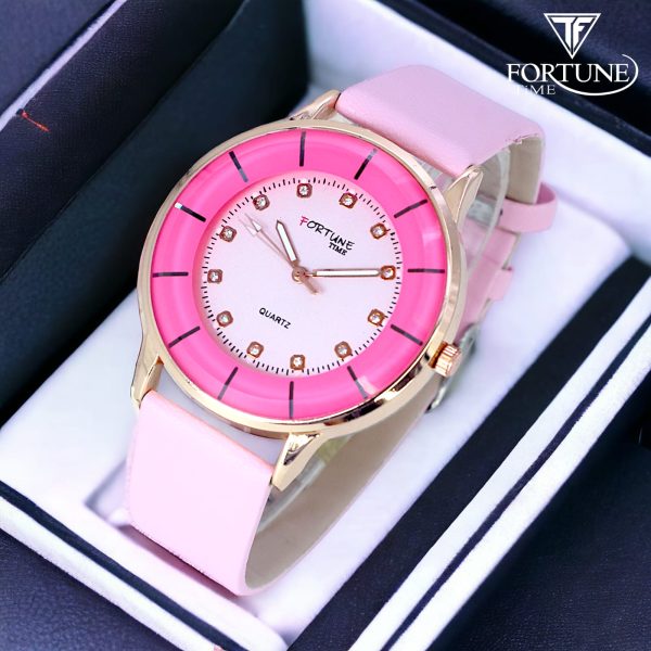 Girls Fortune Times FTC Quartz Analog Wrist Watch for Women